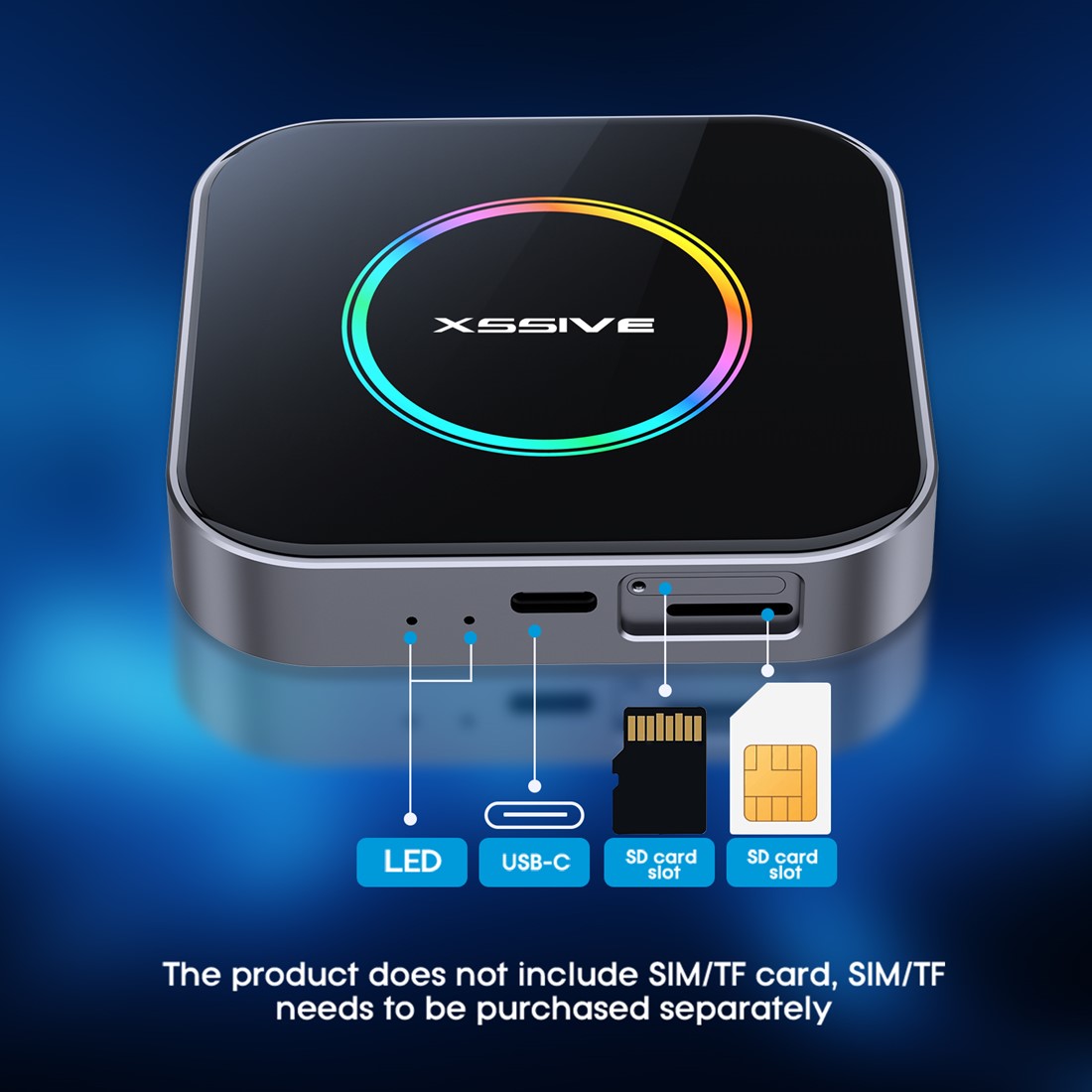 Wireless Ai BOX Adapter - Apple Carplay & Android Auto