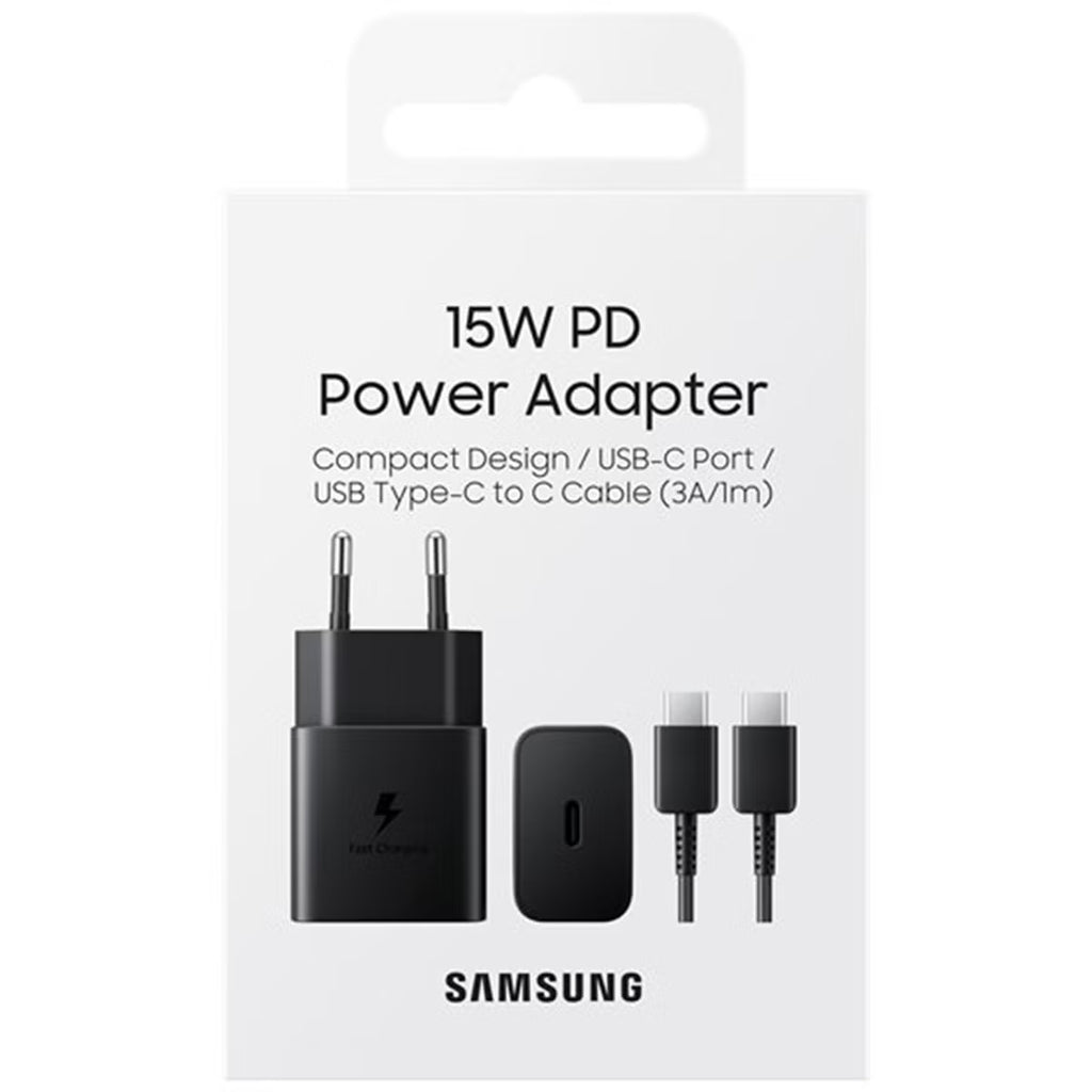 Samsung 25W PD Adapter with C-C Cable - Black