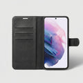 Samsung S21+ Book Case Cover - Black