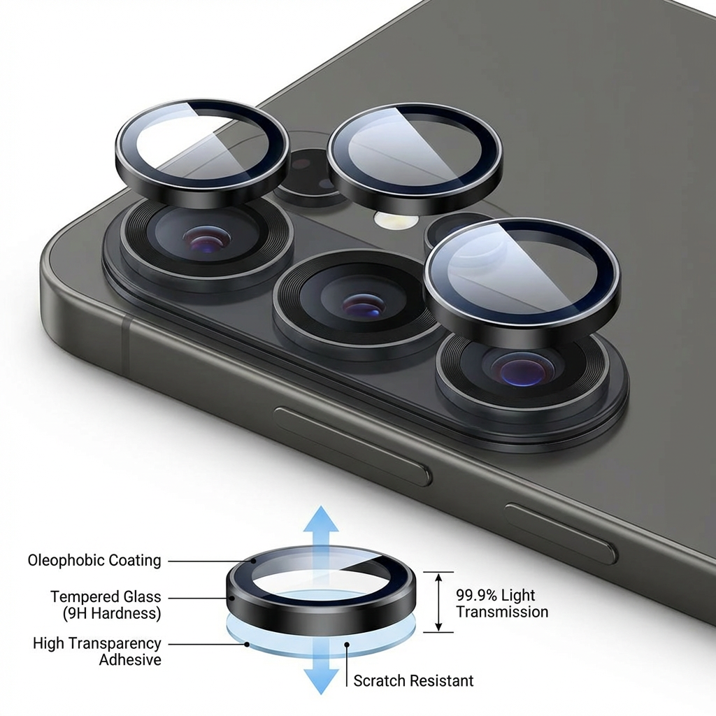 Samsung A34 Camera Protection Glass