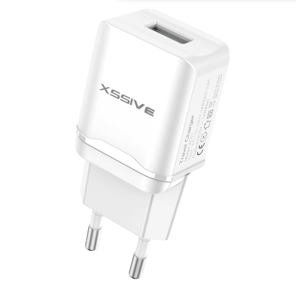 Single USB Adapter - White
