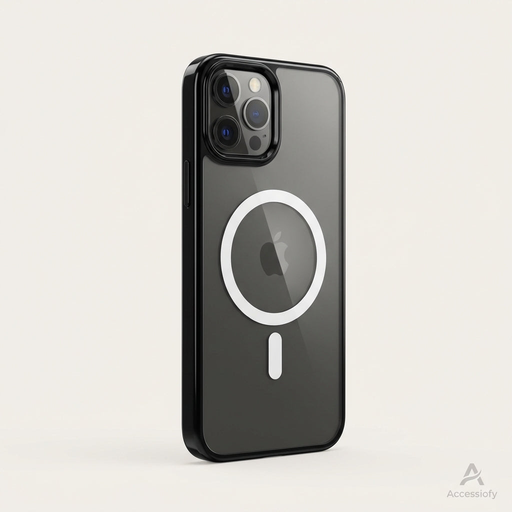iPhone 11 Pro Max Back Case MagSafe - Black/Grey