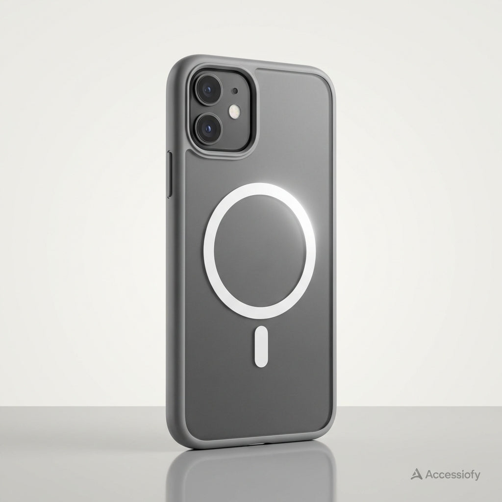 iPhone 11 Pro Back Case MagSafe - Black/Grey