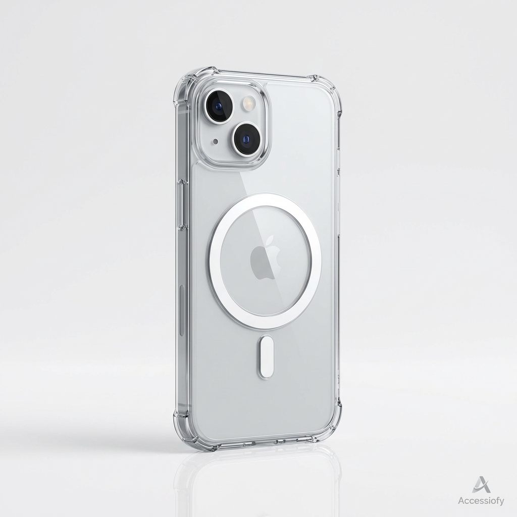 Transparente Schutzhülle für das iPhone 15 Pro