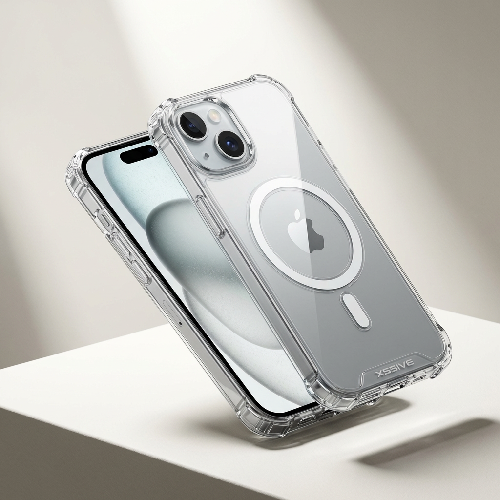 Transparente iPhone 15 Pro Max Hülle