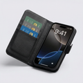 iPhone 15 Plus Book Case Cover - Black