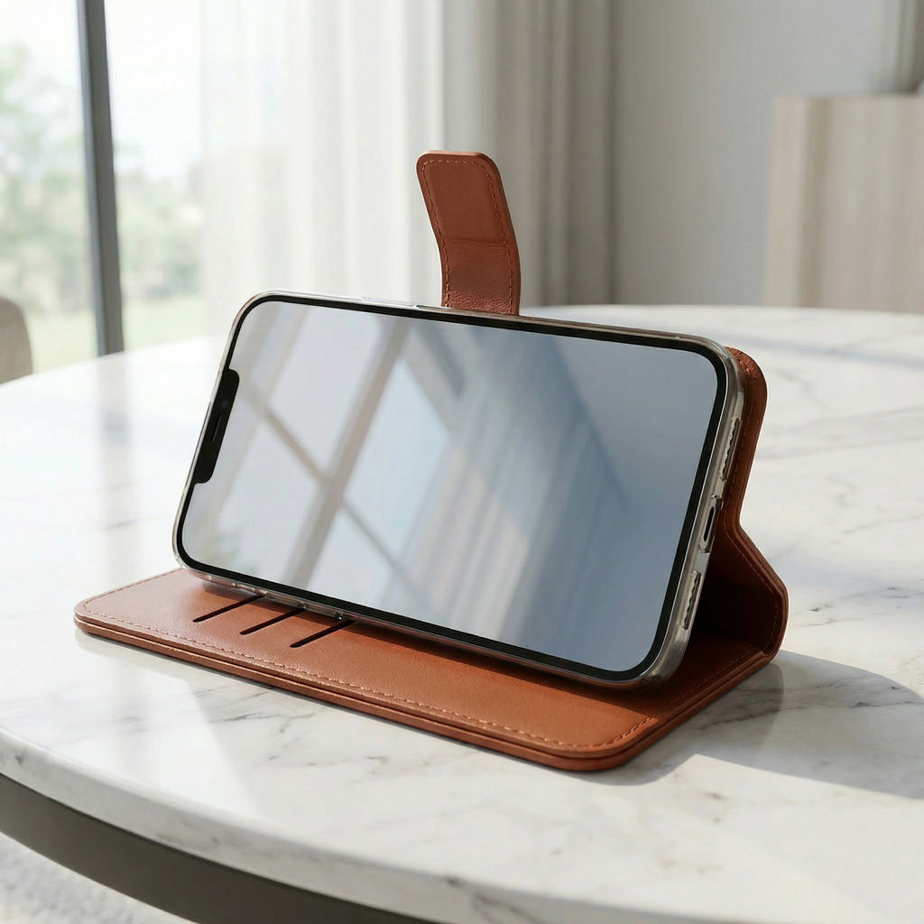 iPhone X/XS/XR Book Case Cover 