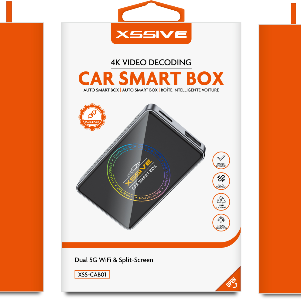 Multimedia auto smartbox - Apple CarPlay & Android Auto
