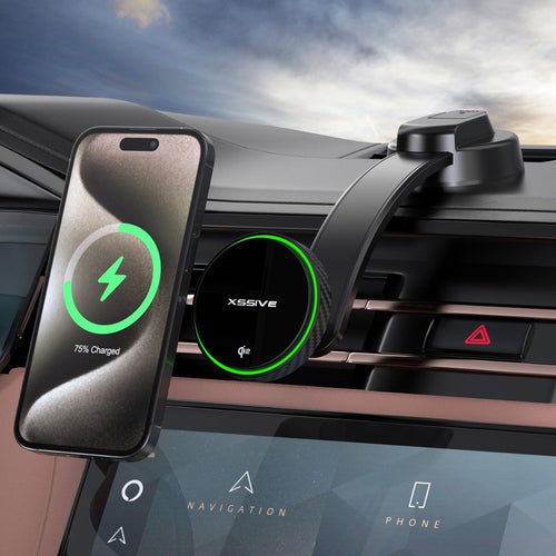 15W Magnetic Wireless Car Charger Holder