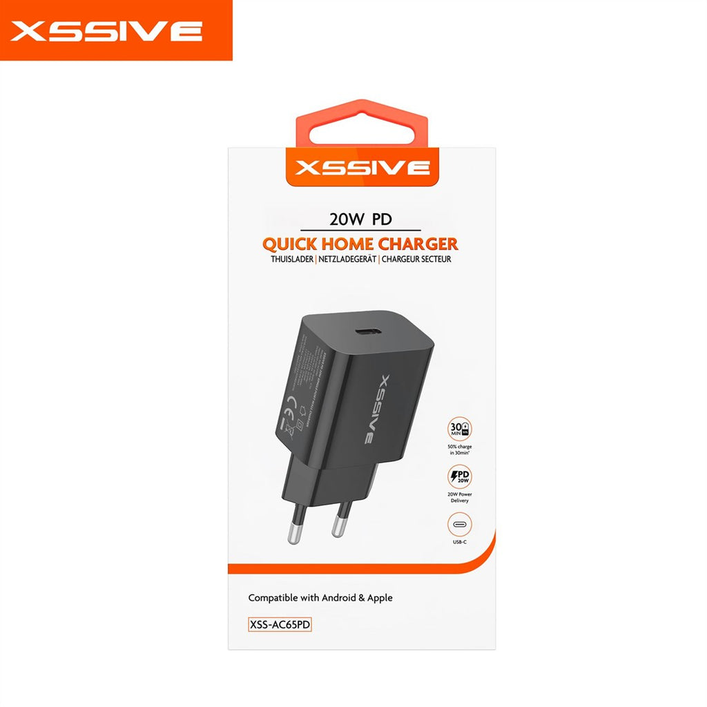 USB C Adapter - Black - 25W