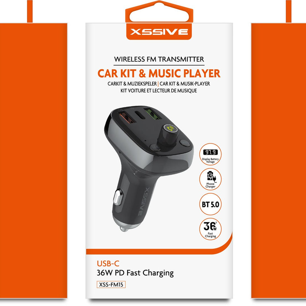36W Wireless FM Carkit+ Music Player