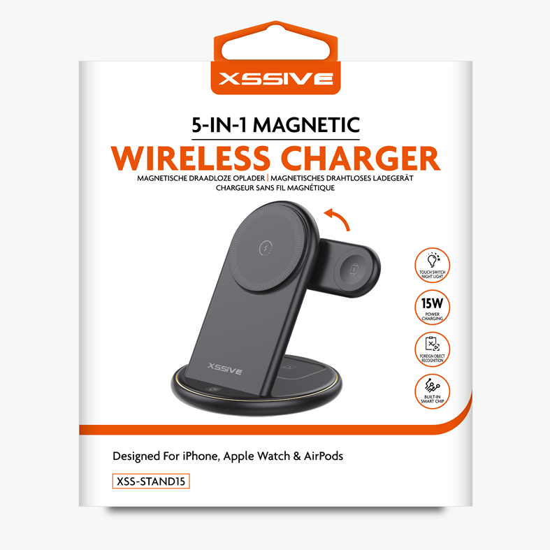 5in1 Magnetic Wireless Charger