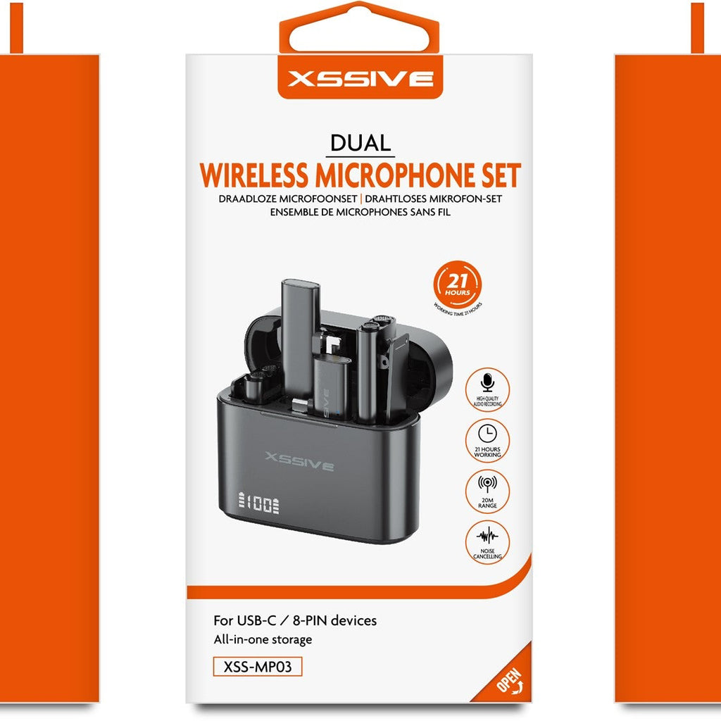 Dual Wireless Microphone Set