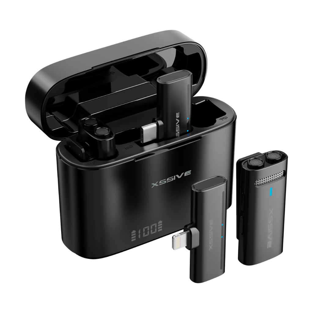 Dual Wireless Microphone Set