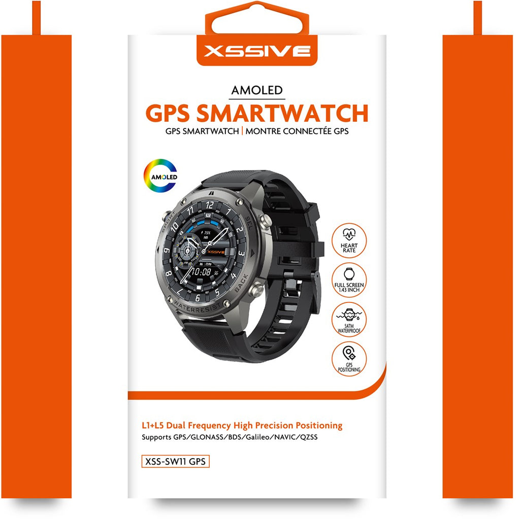 GPS Smart Watch - Black