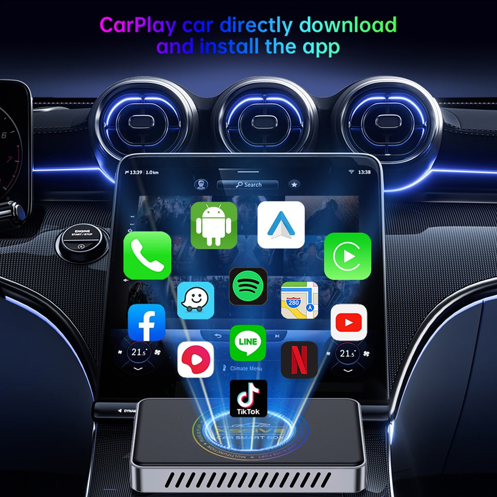 Multimedia auto smartbox - Apple CarPlay & Android Auto