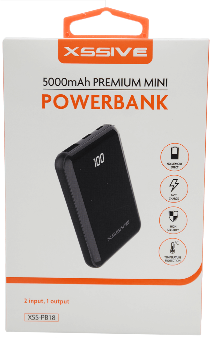 Premium Mini Powerbank 5000mAh