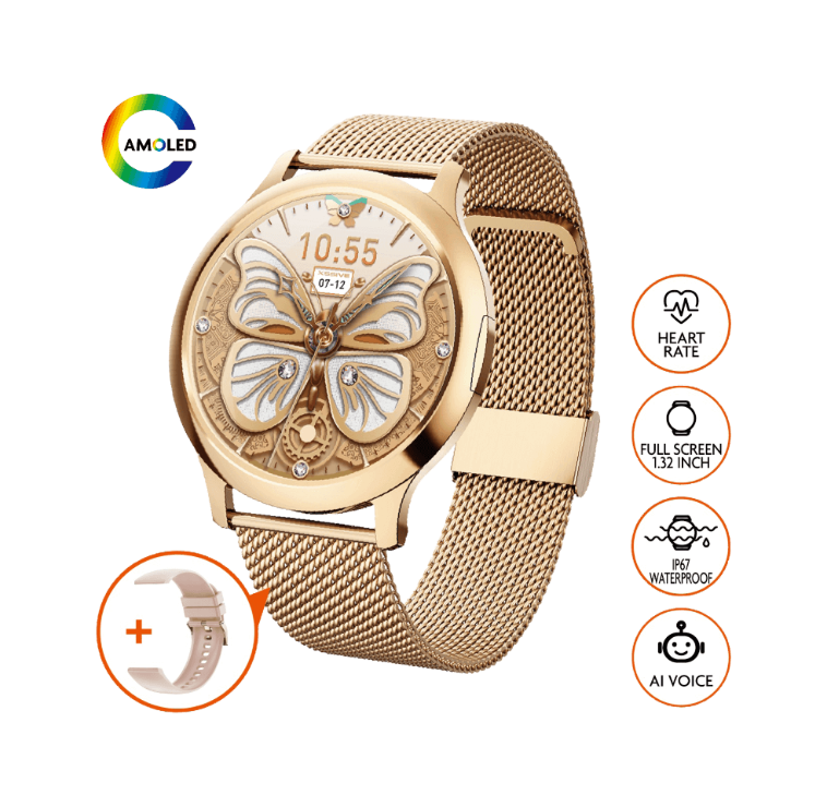 Smart Watch - Rose Gold
