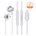 iPhone Earbuds with wire - White