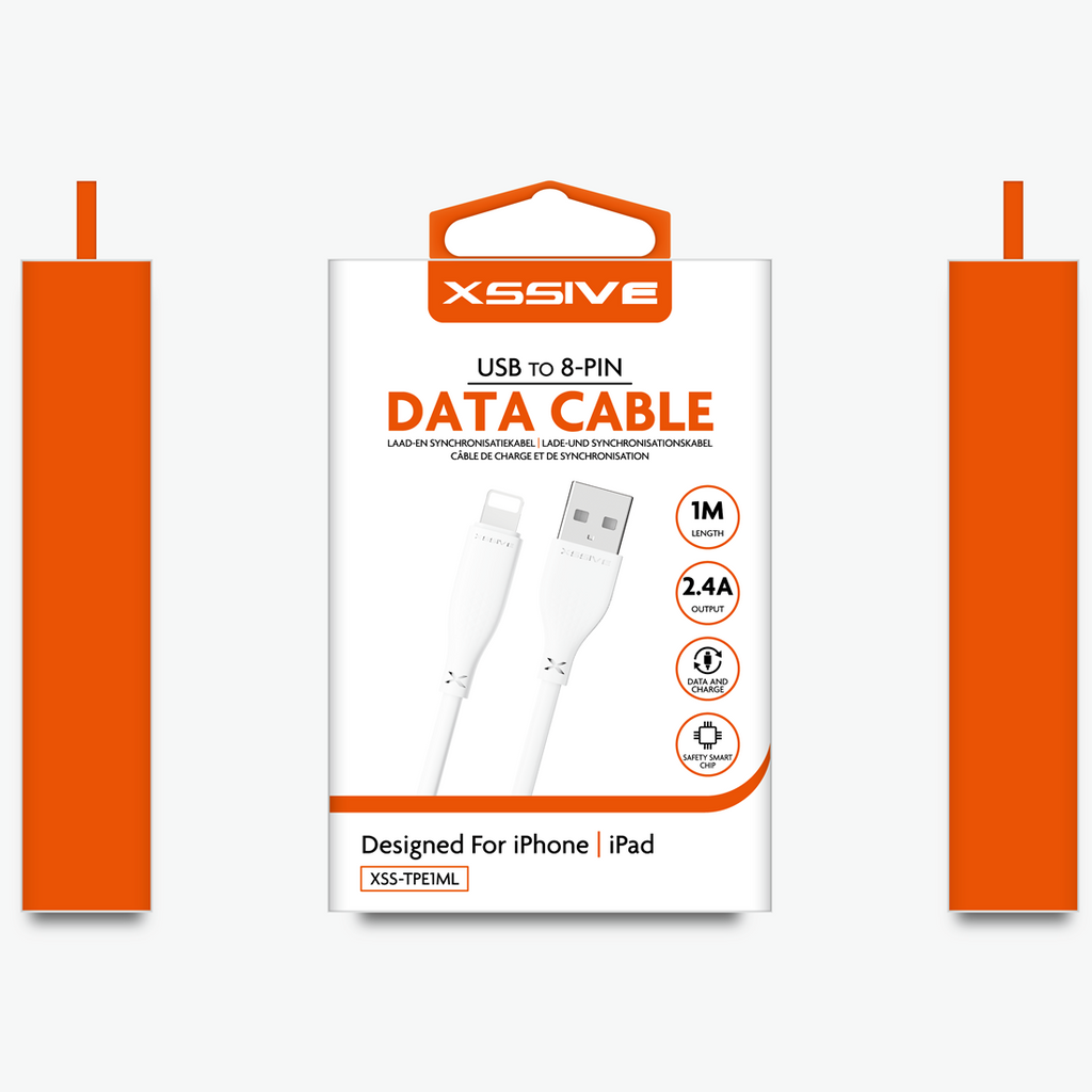 USB to iPhone cabel - White