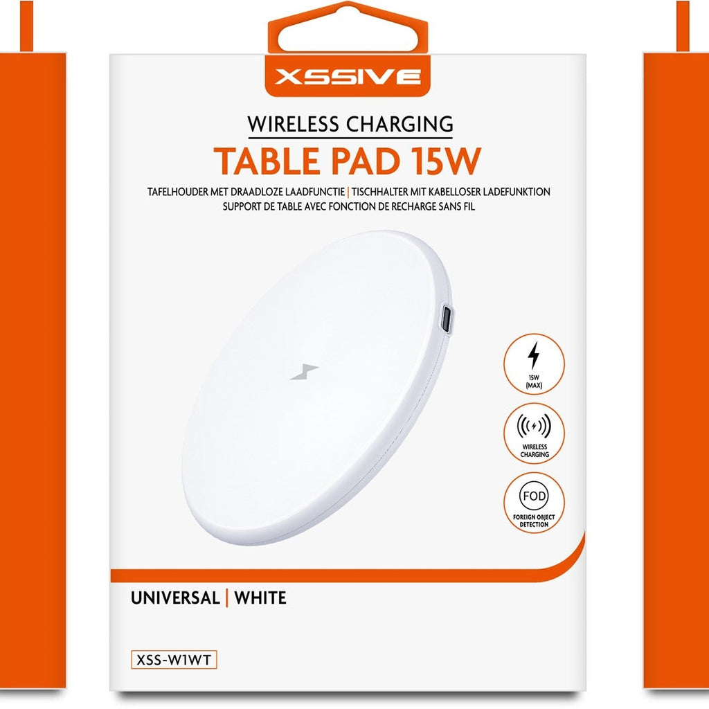 Wireless Charging Table Pad 15W - White